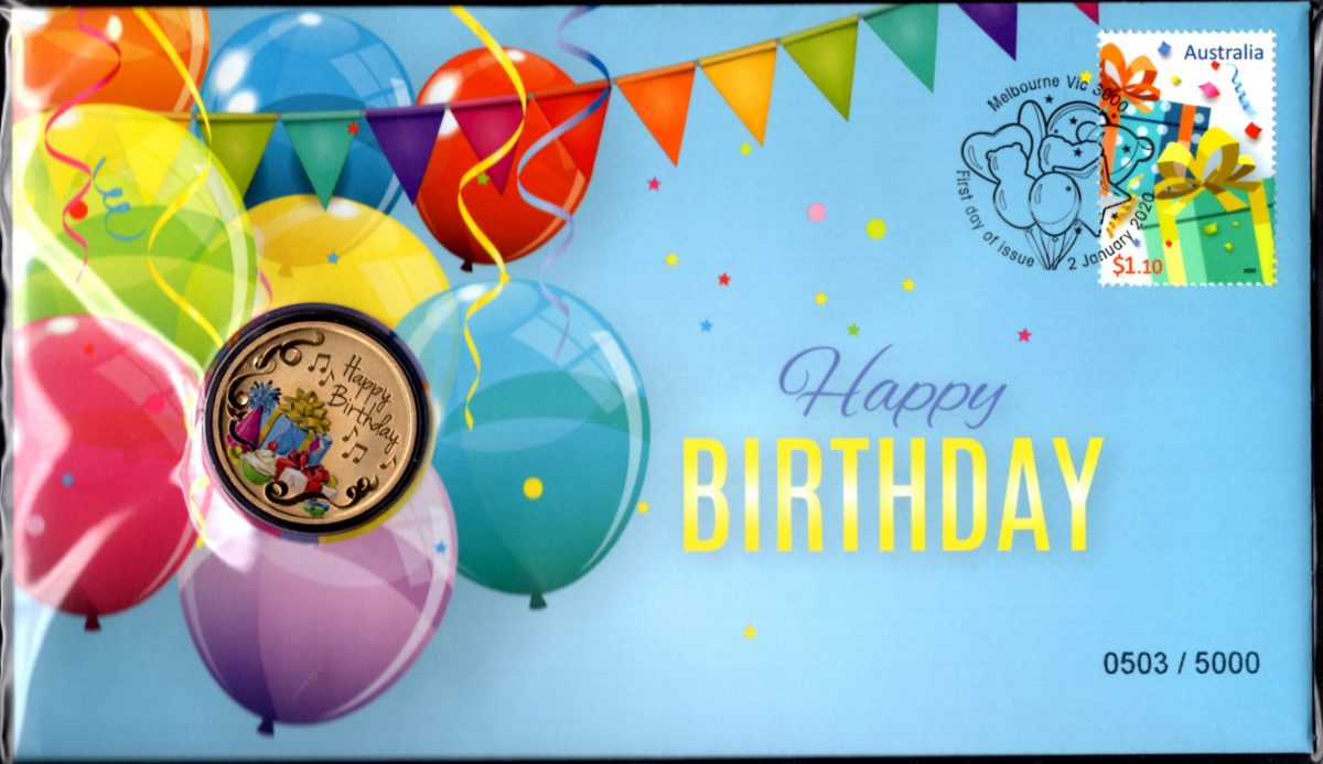 PNC - 2020 $1 Happy Birthday (5000 Mintage)